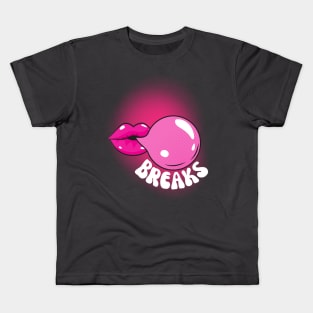 Bubblegum Breaks Kids T-Shirt